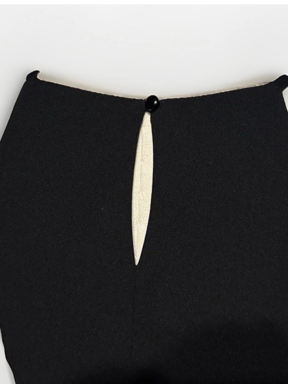 (S) BCX Asymmetric Square Neck Bodycon Dress w/ Rhinestone Trim - Picture 9 of 10